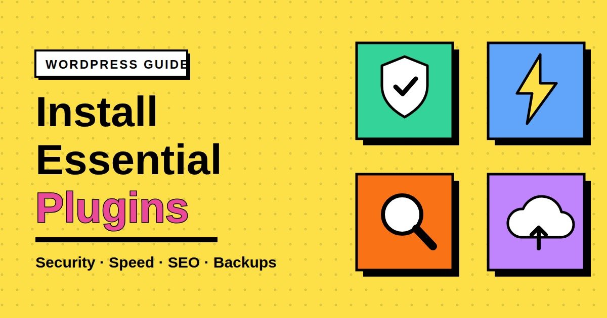 install essential plugins bold