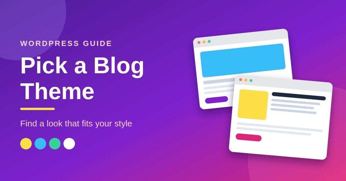 pick blog theme